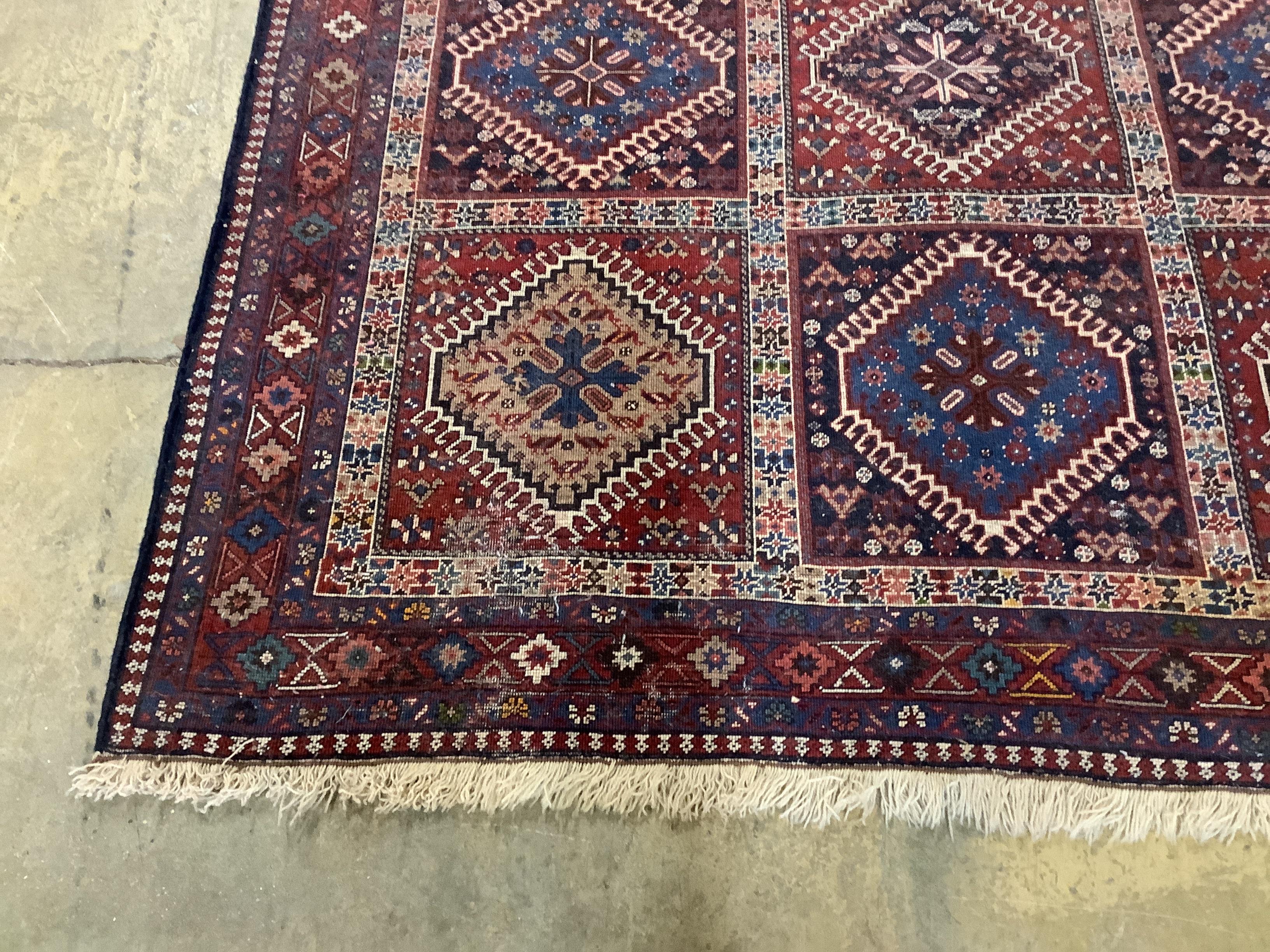 A Baktiari carpet, 250 X 155cm